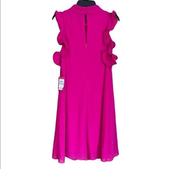 Vince Camuto Chiffon dress Size 18 - Picture 5 of 11